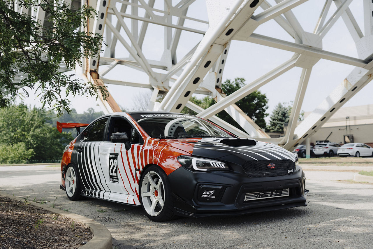 2020 Subaru WRX STI - Motegi MR159 BATTLE V - White | Wheel Pros